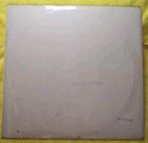 THE BEATLES - THE WHITE ALBUM - 12" VINYL LP (DOUBLE, MONO, READ DESCRIPTION)