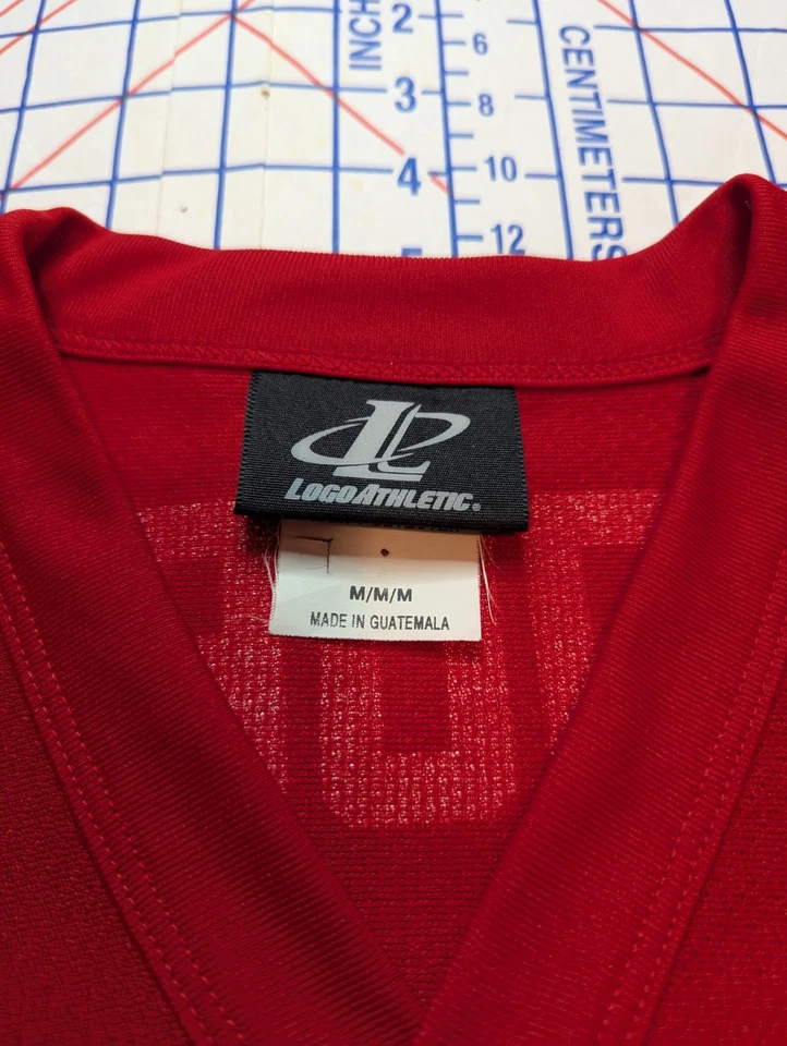 NHL Red Wings #91 Fedorov, logotipo auténtico, talla M Foto 2 de 4