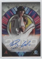 2019 Bowman Draft Chrome Class of 94/250 Blake Walston #C19A-BW Auto 1v7