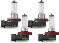 H11 Headlight Bulbs, 12V 55W, 4000 Lumens, 3800K, Halogen Light Bulb, No Glare, 