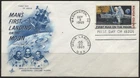USA 1969 Sc#C76-FDC 10c, moon landing, Washington DC, Sept 8 1969, FDC