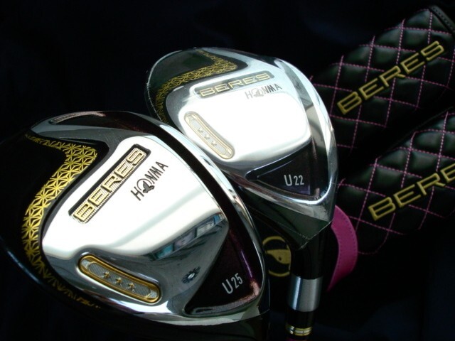 Ladies HONMA BERES 2019 Hybrid Utility 2pc Set U25 U22 Flex