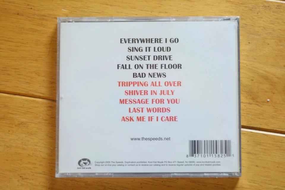 THE SPEEDS "SING IT LOUD" CD [NEW SEALED] POWER POP [134] - Image 2 of 4