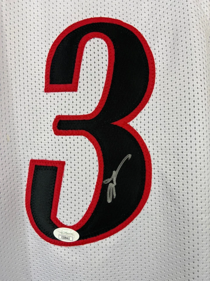 Allen Iverson autographed signed jersey NBA Philadelphia 76ers JSA COA - Image 2 of 4