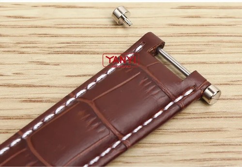 Echt Leder Uhrenarmband passend für GC 22x13mm 20x11mm gekerbt Armbanduhren Band - Bild 13 von 48
