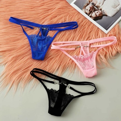 Sexy Mini micro tanga perizoma con strass tanga intimo donna lingerie gioiello - Foto 6 di 11