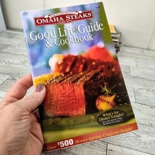 Omaha Steaks Good Life Guide and Cookbook Booklet Recipes