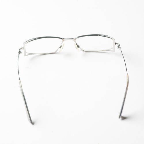 FANCY FUTURISTIC Chrome Metal Reading Glasses - Picture 6 of 6