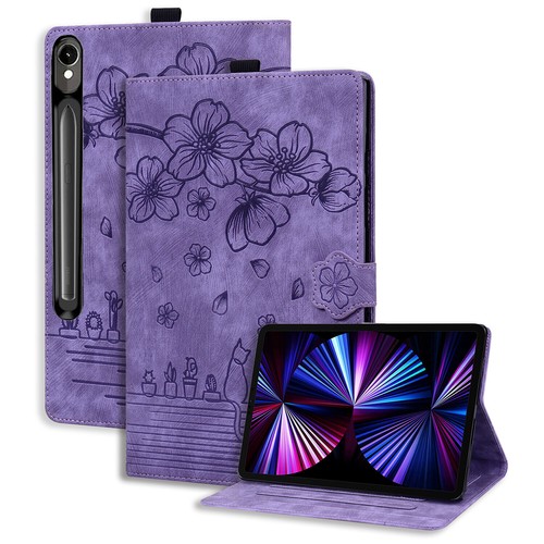 Custodia supporto per Samsung Galaxy Tab S10 FE/S10 FE+ modello pelle magnetica - Foto 10 di 34