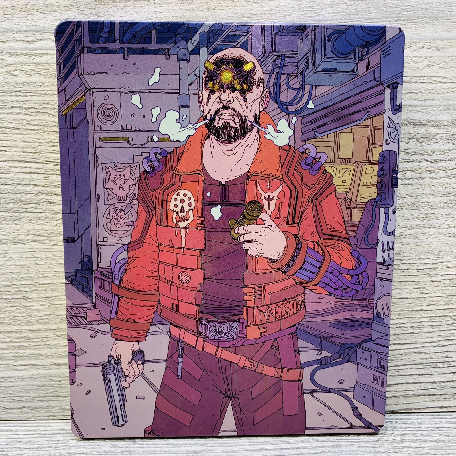 Cyberpunk 2077 Steelbook Metal Collectors Case No Game Steel Book Free  Shipping | eBay