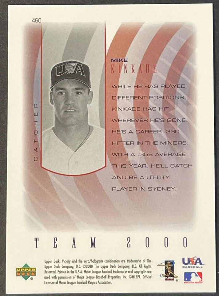 2000 Victory Mike Kinkade #460 - Image 2 of 2