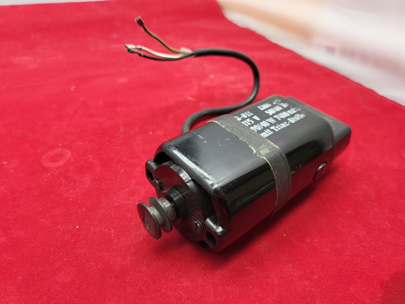 OEM Bernina 717, 811, 817 Sewing Machine Motor 110V, Pulley Brand New