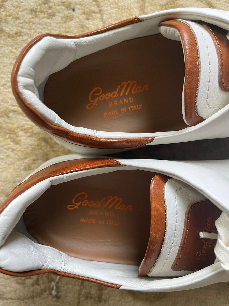 Good Man Brand Italian Leather “ Legend Z”Sneaker Size 11.5 MSRP