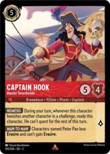 Captain Hook - Master Swordsman 105/204 Into the Inklands Lorcana Regular
