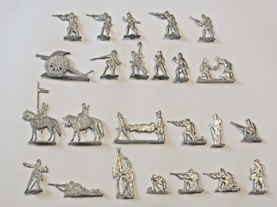 Plats d'étain - Zinnfiguren : Premier empire 45 soldats prussiens