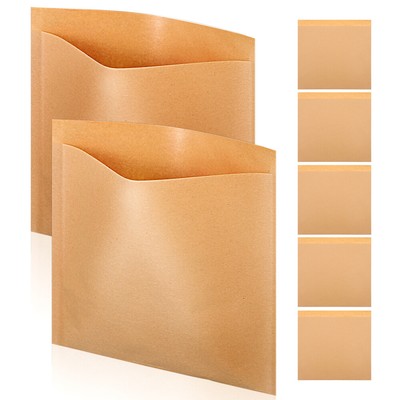  200 Pcs Grease Proof Bags Oil Food Resistant Paper for Bakeries Sandwich