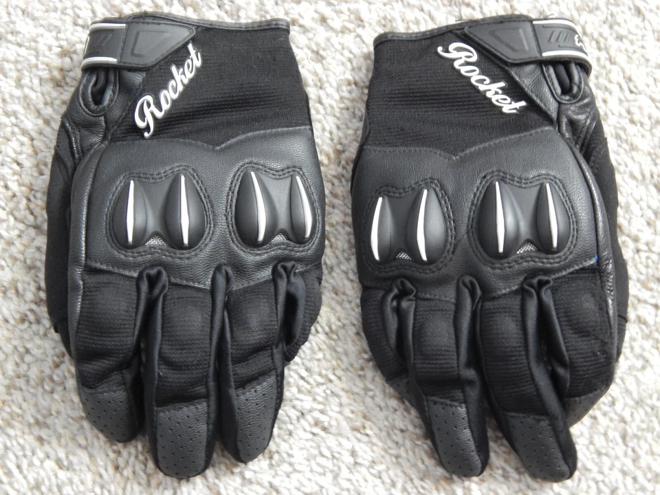 GUANTES DE MOTO JOE ROCKET MUJER MUJER CYNTEK NEGRO MATE TALLA XL 1553-1005 Foto 2 de 4