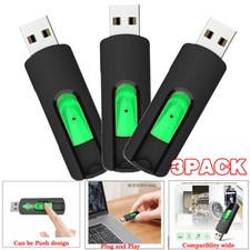 3PCS 32GB 64GB 128GB USB 2.0 Flash Drive Memory Stick Storage USB Memory Drives