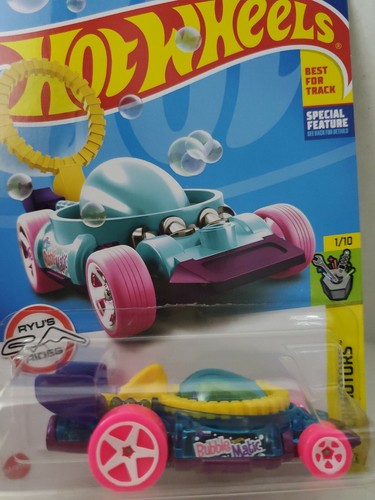 HOT WHEELS BUBBLE MATIC ☆EXPERIMOTORS☆ Trans Blue-Purple