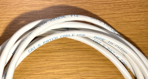 Job Lot - 4 Male to Male RJ45 Plug Cables - Zdjęcie 23 z 24