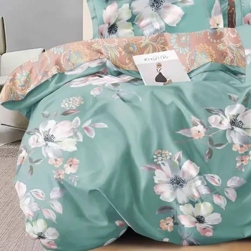 New Soft Doona Duvet Quilt Cover Set Double Queen Super King Size Bed Pillowcase - Picture 104 of 147