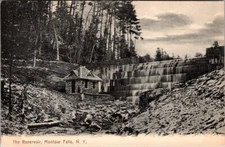 Montour Falls, NY, The Reservoir, Postcard, c1908 #3099