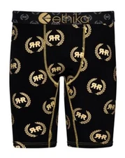 Ethika 2-Pc Rick Ross Rich Forever FITKIT Ltd Ed Gold & Black Boxers & Socks NIB