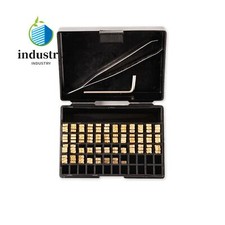 120pcs 2*3*15mm Hot Stamp Copper Letters Thermal Ribbon Printing Font Widely Use