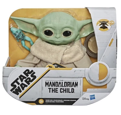 Jouet star wars the mandalorian The Child Yoda Parlant hasbro new 20cm Disney + - Photo 1/4