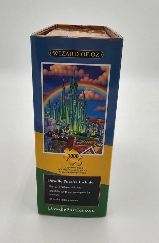 DOWDLE WIZARD OF OZ 1000 PIECE JIGSAW PUZZLE W/ POSTER - NEW - Image 2 of 4
