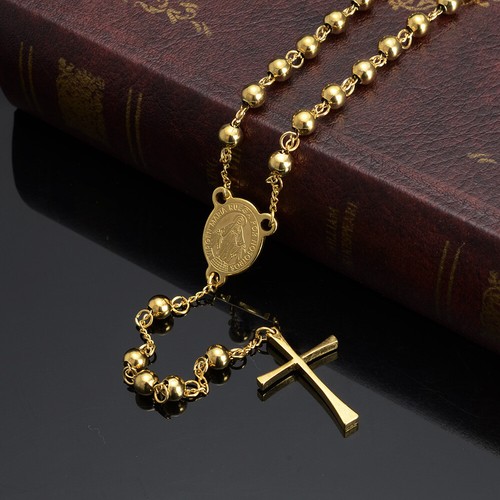 Religious Christian Rosary Necklace | eBay