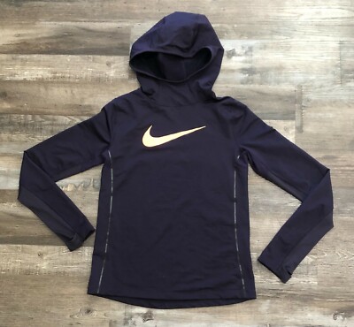 nike pro warm hoodie