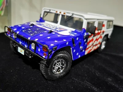 Exoto HUMMER H1 HUMVEE 1:18 - Armée Blindée - Édition Limitée - Collection Thunder Trac