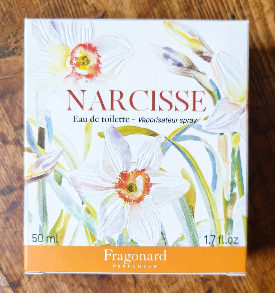 NEU FRAGONARD 50 ml 1,7 flüssige Unzen NARZISSE-NARZISSE Bergamotte Mandarine EINGESTELLT