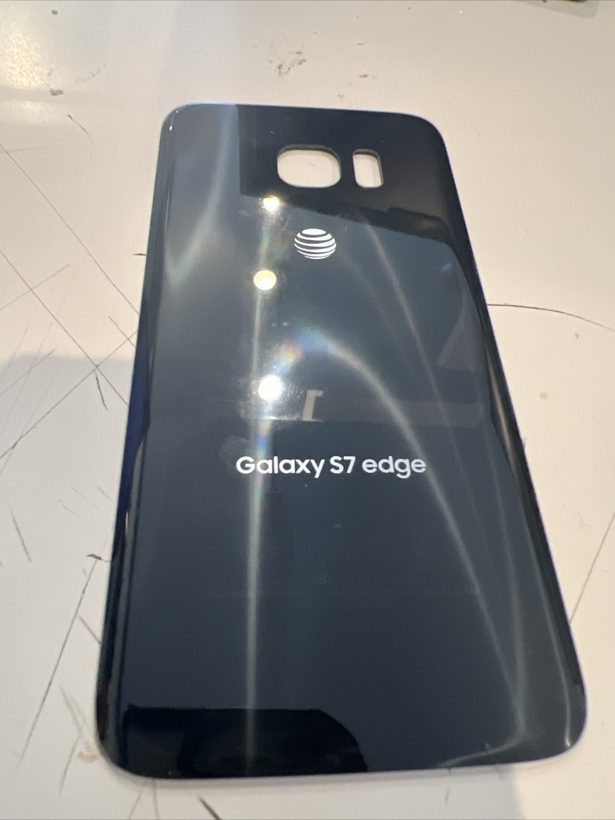 Original OEM Samsung Galaxy S7 Edge Back Glass Cover (USED) eBay