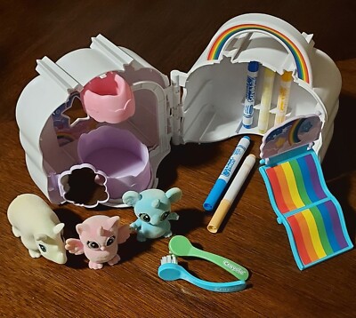 Crayola Scribble Scrubbie Cloud Clubhouse With Extra Pet And Markers 