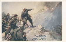 Cartolina antica 3° Reggimento Alpini, Btg. Susa (V. Pisani)