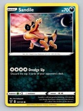 2020 Pokemon Card Vivid Voltage Sandile 107/185