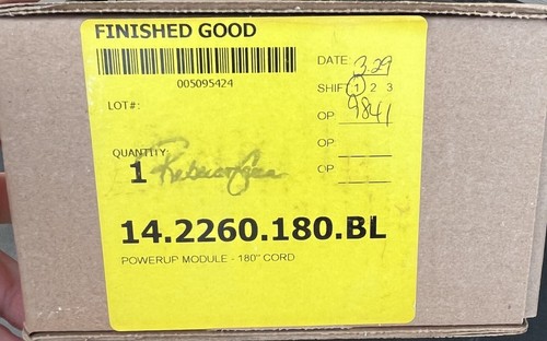 Power Up Module W/3prong Plug By KI 14.2260 Black - Picture 2 of 6