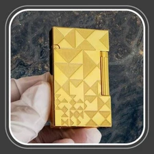 For Memorial S.t Dupont Lighter Ping Sound Butane Gas Refillable&adapter DG-45*