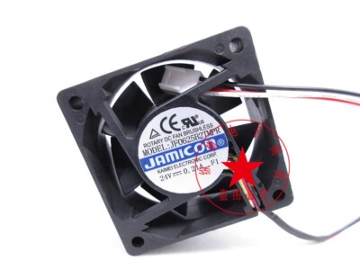 1 PCS  JAMICON Fan JF0625B2TMPR  DC24V 0.21A 6025 6cm 3-wire  Cooling Fan