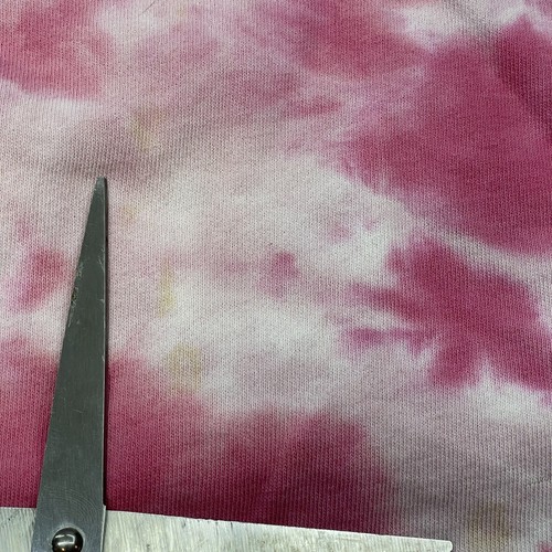 Calvin Klein Hoodie Womens Medium Pink Tie Dye Purple Cute Crop Casual Sweater - Picture 11 of 11