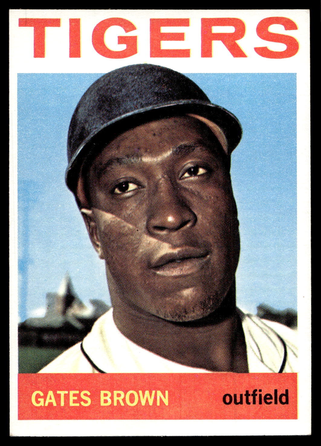 1964 Topps 471 Gates Brown RC Detroit Tigers NRMINT PACK FRESH SET
