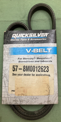 メル　8冊 NEW GENUINE QUICKSILVER 57-8M0012623 SERPENTINE BELT