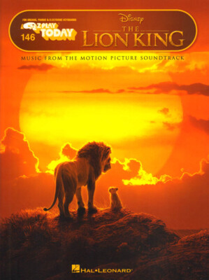 The Lion King Der König der Löwen Songbook Noten für Keyboard sehr leicht