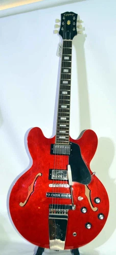 Epiphone ES-335 Joe Bonamassa 1962 open box Cherry Red ProSetup New Case.
