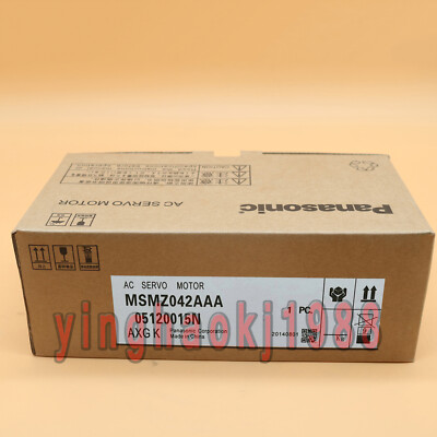 #ad One New Panasonic AC Servo Motor MSMZ042AAA In Box $654.55