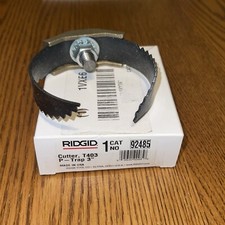 Ridgid 92485 T-403 3" Steel P-Trap Cutter for 5/8" and 3/4" Drain Cables