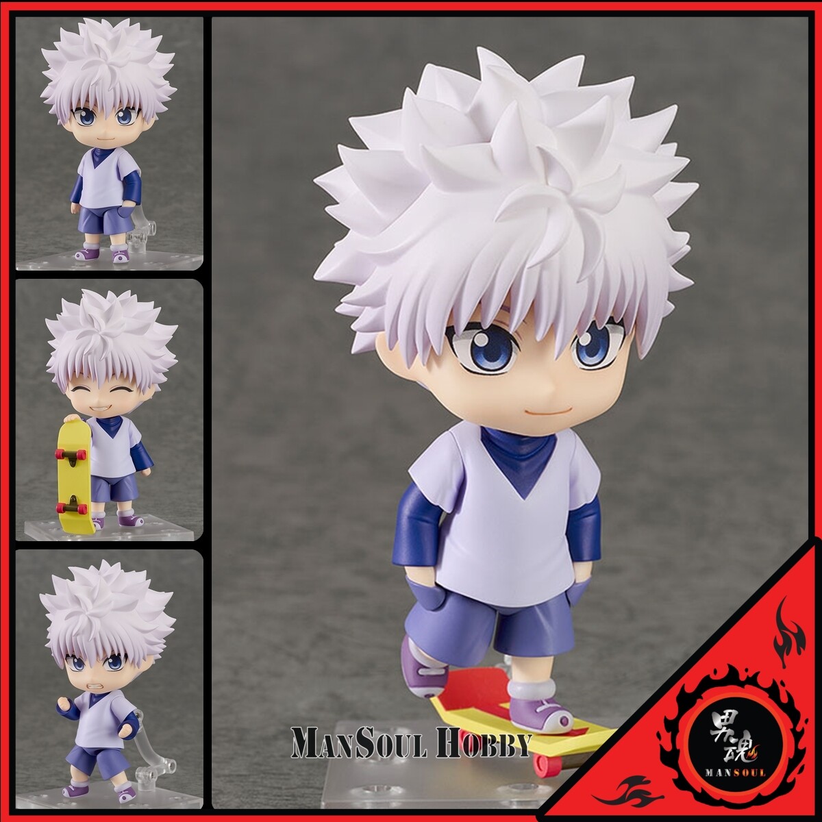 NEW Nendoroid 2803 2804 Hunter x Hunter Gon + Killua Hunter Exam