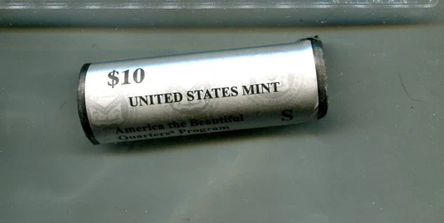 2016 P THEODORE NORTH DAKOTA NATIONAL PARK QUARTER GOVERNMENT WRAPPED ROLL